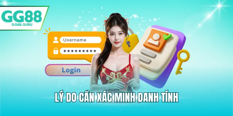 Lý do cần xác minh danh tính