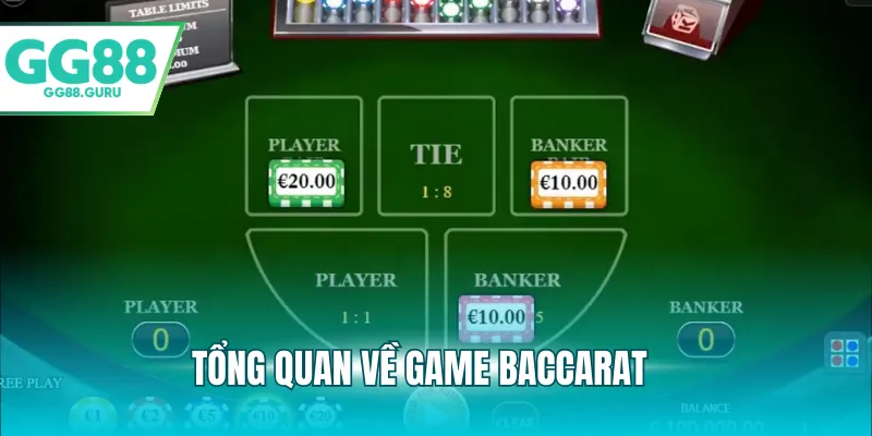 Tổng quan về game baccarat